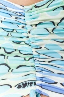 OMIGHTY The Warp Mini Skirt Blue Gradient -Layer Outfit 28871698808889 6