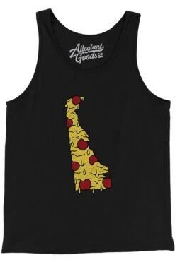 Delaware Pizza State Men/Unisex Tank Top -Layer Outfit 28886330048596 3