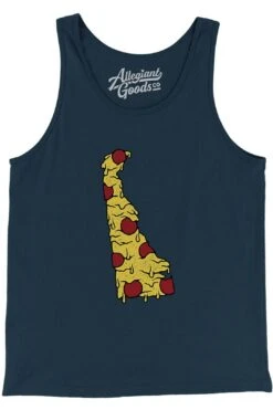 Delaware Pizza State Men/Unisex Tank Top