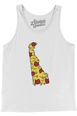 Delaware Pizza State Men/Unisex Tank Top -Layer Outfit 28886330376276 4