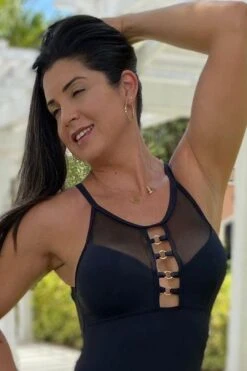 BUTT SCRUNCH BLACK WITH MASH JUMPSUIT 12 BUTT SCRUNCH BLACK WITH MASH JUMPSUIT -Layer Outfit 28888429428805 5