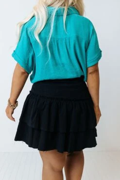 Exchanging Stories Skirt In Black Curves -Layer Outfit 28921380864074 5