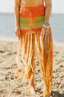Beach Days Crochet Skirt