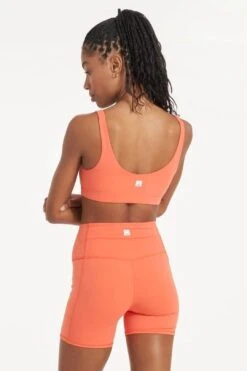 Vuori Daily Bra In Grapefruit