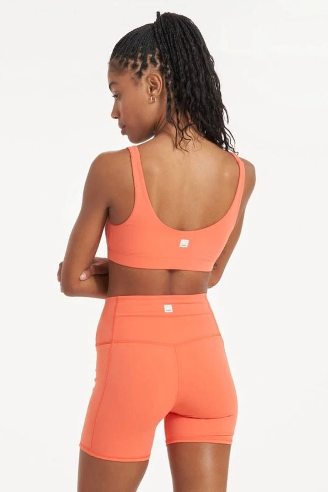 Vuori Daily Bra In Grapefruit 3 Vuori Daily Bra In Grapefruit