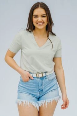 New Beginning V-Neck Top