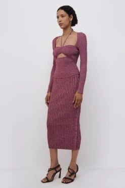 Ashton Marled Midi Skirt -Layer Outfit 29003060478050 4