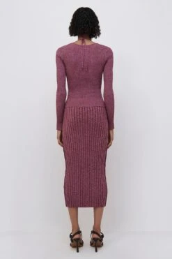 Ashton Marled Midi Skirt -Layer Outfit 29003060609122 6