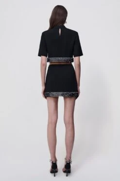 Dua Embellished Mini Skirt -Layer Outfit 29044497940578 7