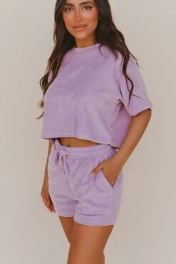 Whitewater Top In Lavender -Layer Outfit 29122429714505 3