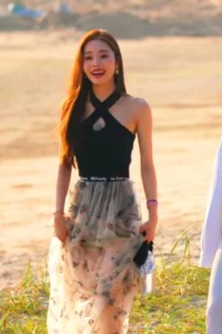 Single's Inferno Song Ji-a Inspired Top And Skirt Set 002 24 Single's Inferno Song Ji-a Inspired Top And Skirt Set 002 -Layer Outfit 29138266259518 3