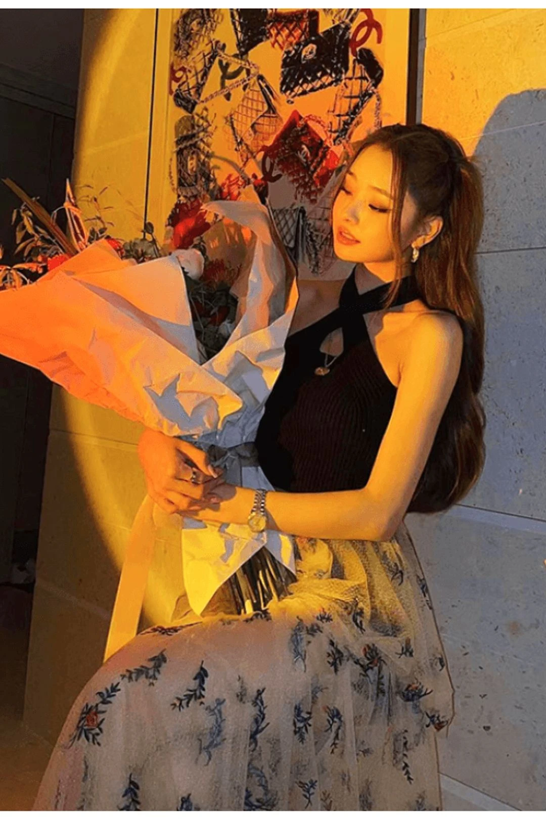 Single's Inferno Song Ji-a Inspired Top And Skirt Set 002 22 Single's Inferno Song Ji-a Inspired Top And Skirt Set 002 - Image 20