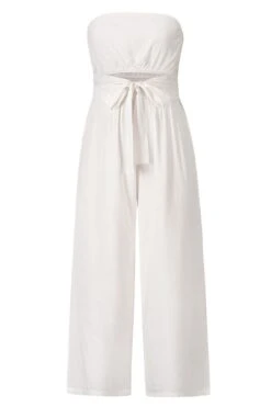 'Alexandra' Tube Top Tied Jumpsuit (4 Colors) -Layer Outfit 29180330836027 5