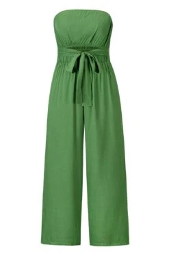 'Alexandra' Tube Top Tied Jumpsuit (4 Colors) -Layer Outfit 29180331655227 7