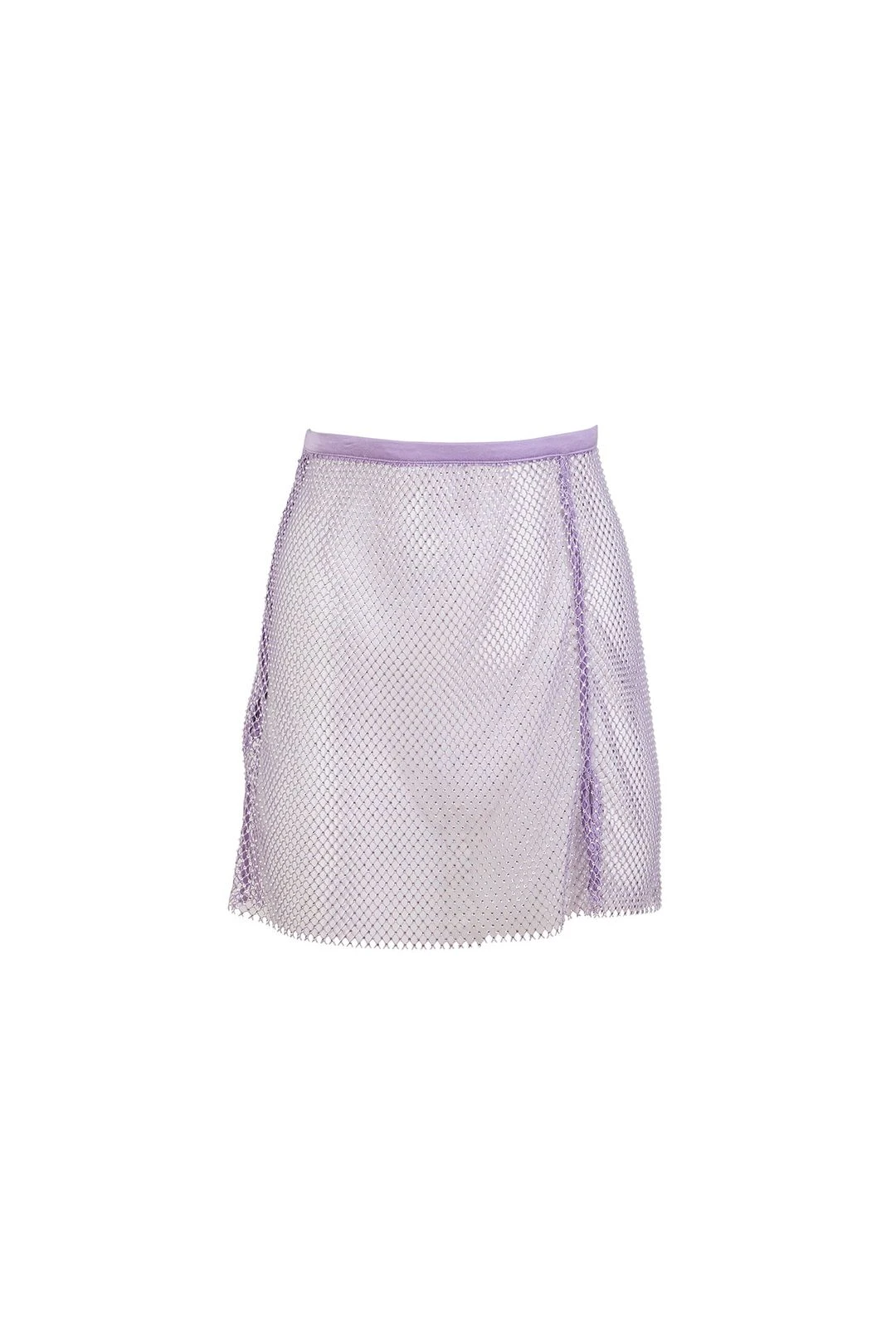 Rhinestone Fishnet Mini Skirt 10 Rhinestone Fishnet Mini Skirt - Image 8
