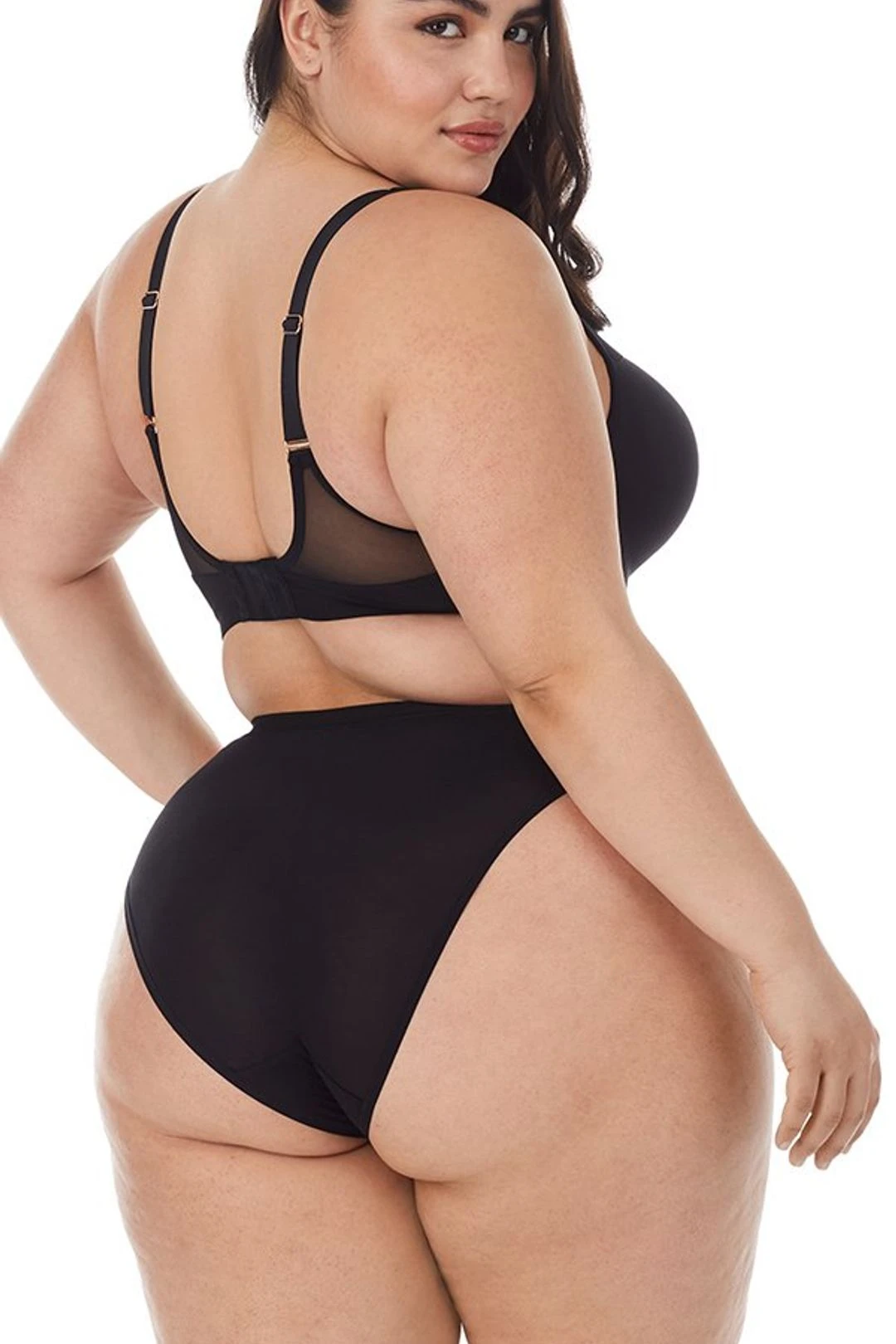 Sheer Illusion Sport Bra - Black 8 Sheer Illusion Sport Bra - Black - Image 6