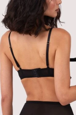 Yva Black Bow Front Bra -Layer Outfit 29265684725808 3