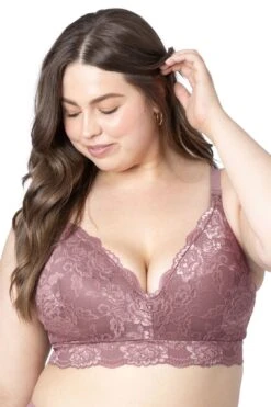 Lace Minimalist Nursing & Maternity Bra | Twilight -Layer Outfit 29269811462240 5