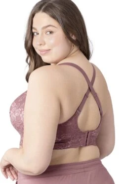 Lace Minimalist Nursing & Maternity Bra | Twilight -Layer Outfit 29270043132000 6