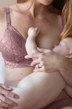 Lace Minimalist Nursing & Maternity Bra | Twilight
