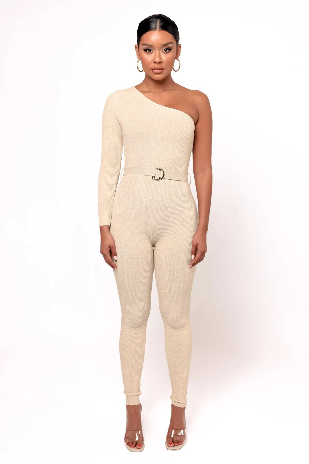 Bad At Love Jumpsuit - Cream 4 Bad At Love Jumpsuit - Cream - Image 2