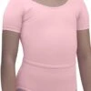 Claire Leotard W/TDC Logo W/out Bra-Pink