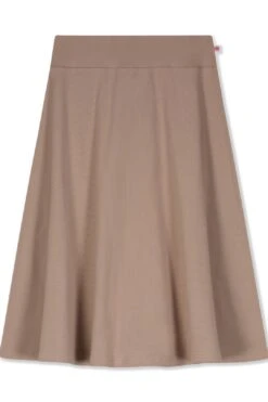 Ribbed Camp Skirt Women- Sand