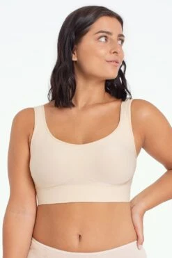Truekind® Enhanced Comfort Wireless Shaper Bra -Layer Outfit 29327632105606 3