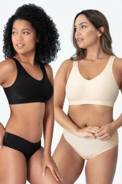 Truekind® Daily Comfort Wireless Shaper Bra -Layer Outfit 29343836504198 7