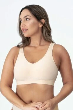 Truekind® Daily Comfort Wireless Shaper Bra -Layer Outfit 29343836700806 3