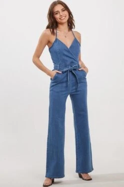 The Tegan Halter Neck Jumpsuit -Layer Outfit 29353173090474 6