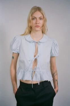 ELISE TOP IN POWDER BLUE 10 ELISE TOP IN POWDER BLUE -Layer Outfit 29391776940147 2