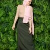 Jungle Green Pencil Maxi Skirt -Layer Outfit 29397655748683 1