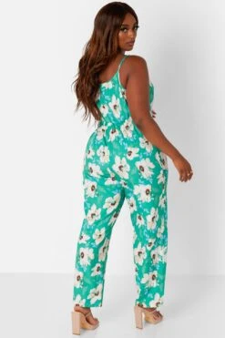 Harper Floral Wide Leg Jumpsuit -Layer Outfit 29401958776905 5