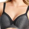 Olga Play It Cool Wirefree Contour Bra Dark Grey GM2281A