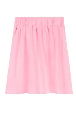 Polo Gathered Skirt- Light Pink 5 Polo Gathered Skirt- Light Pink -Layer Outfit 29493493760098 1