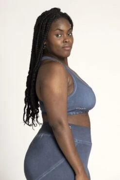 Stonewash Racer-Back Bra -Layer Outfit 29517387727028 6