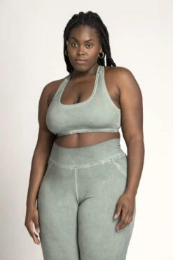 Stonewash Racer-Back Bra -Layer Outfit 29517389168820 1