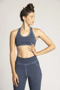 Stonewash Racer-Back Bra -Layer Outfit 29517395493044 3