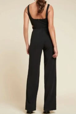 Tegan Jumpsuit In Black -Layer Outfit 29536692371565 3