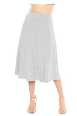 Midi A-Line Flowy Skirt | Comfortable Clothes For Women | S-5XL 13 Midi A-Line Flowy Skirt | Comfortable Clothes For Women | S-5XL -Layer Outfit 29575998308454 6