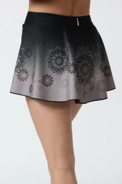 Get It Fast BLOOMING GEO SPIN TENNIS SKIRT SILK -Layer Outfit 29652755415142 2