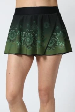 Get It Fast BLOOMING GEO SPIN TENNIS SKIRT SILK -Layer Outfit 29652755513446 5