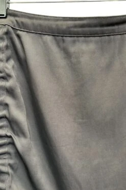 Vintage Lanvin Rouched Black Mini Skirt -Layer Outfit 29715146571870 5