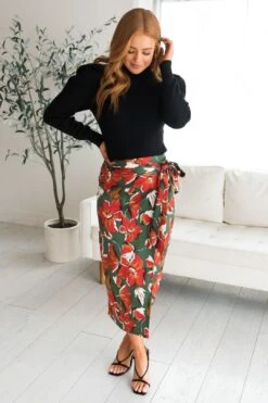 Every Season Modest Wrap Skirt -Layer Outfit 29749828026420 5