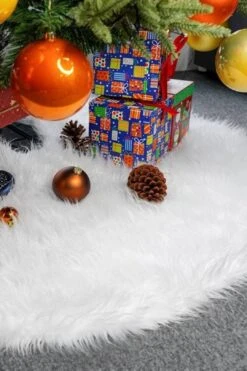 Christmas Tree Skirt For Xmas Tree Holiday Party Decorations Christmas Tree Decoration -Layer Outfit 29789752066110 6