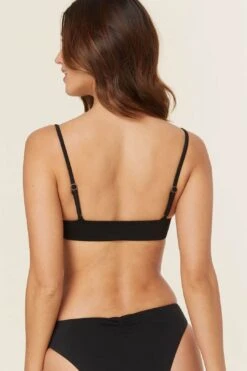 The Symi - Top - Eco Nylon - Black