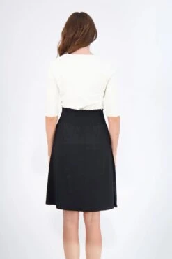 SMOCKED BLACK SKIRT -Layer Outfit 29823038062701 9