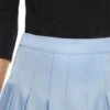 LIGHT BLUE TENCEL PLEATED SKIRT -Layer Outfit 29851216150637 5
