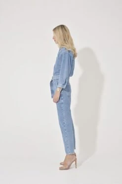 Angie The Relaxed Military Jumpsuit | The Sky's The Limit [Light Blue] -Layer Outfit 29880085840063 6